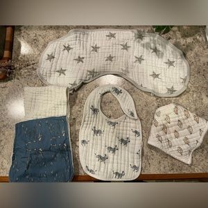Bibs and burp cloths